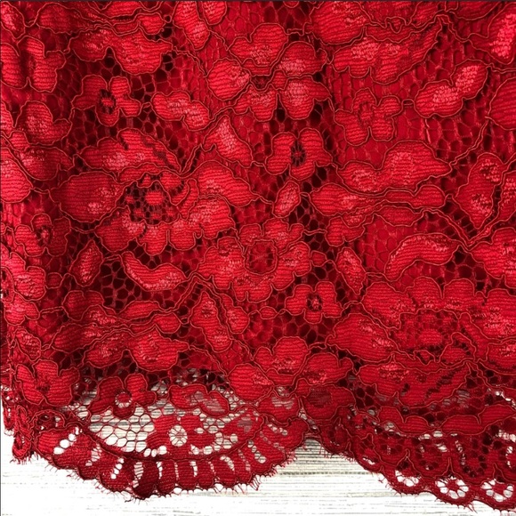 NWT Lovers & Friends Caspian Shift Dress Red - Picture 8 of 8